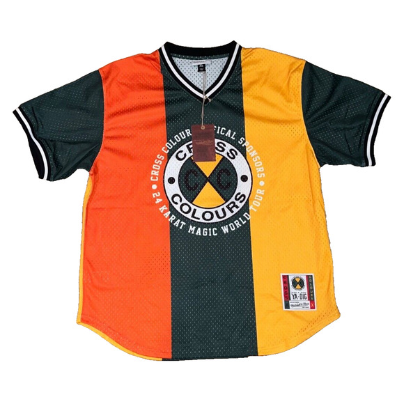 Mitchell & Ness Bruno Mars 24K Magic Tour CXC Jersey Baseball Size XL - Picture 3 of 10